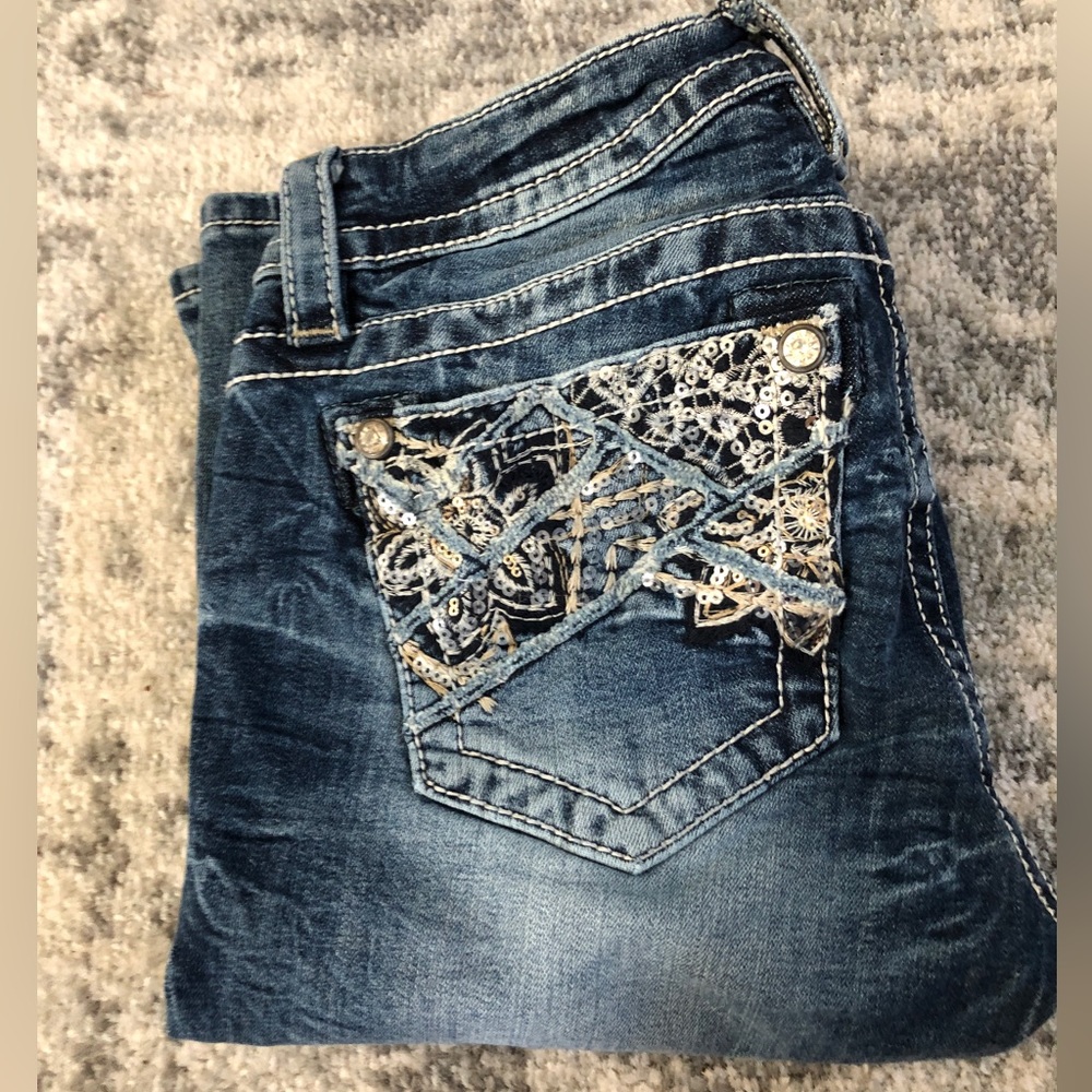Miss Me Denim Jeans-Boot Cut